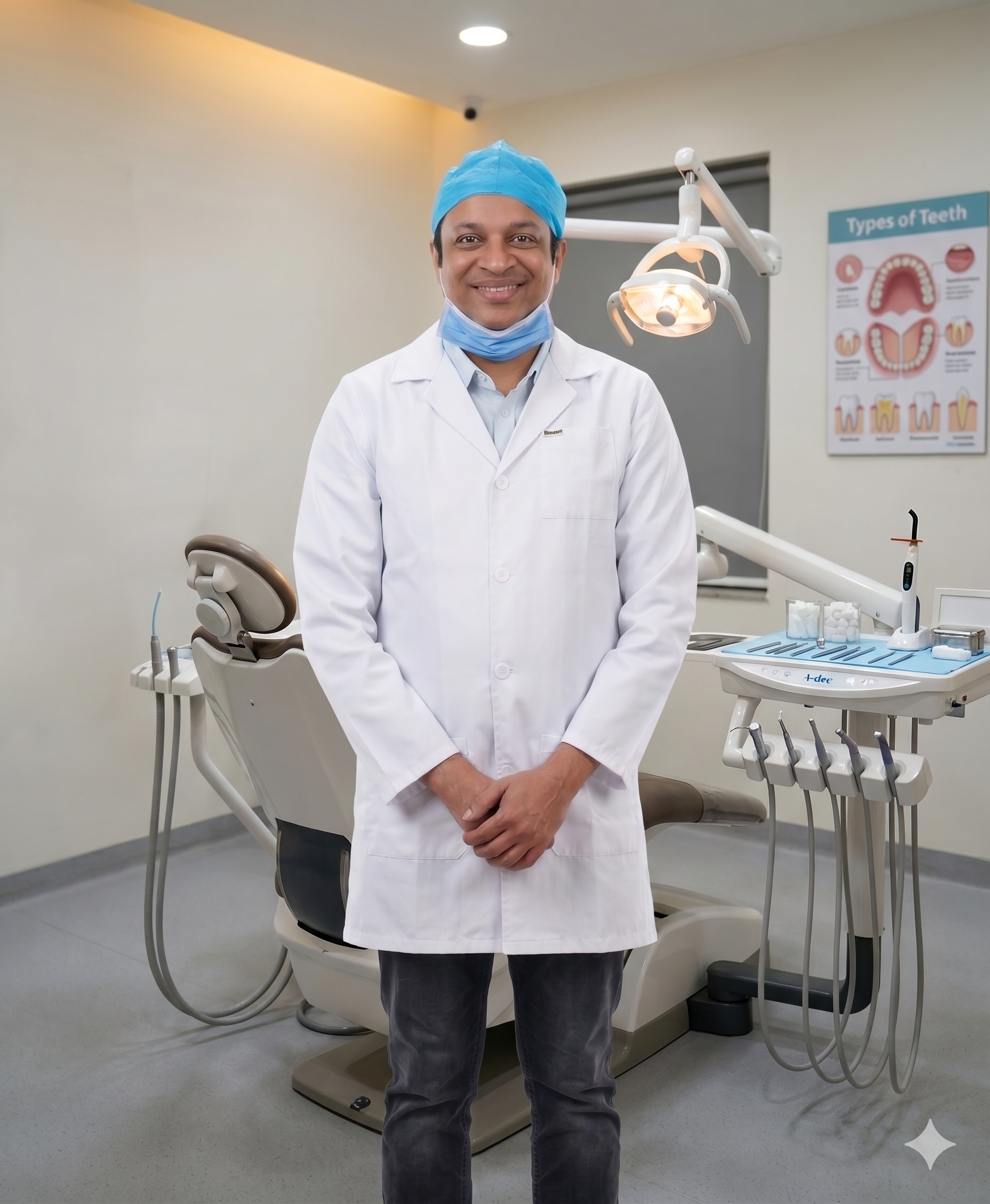 Dr. Vimal Naik, Lead Dentist at Om Dental Clinic